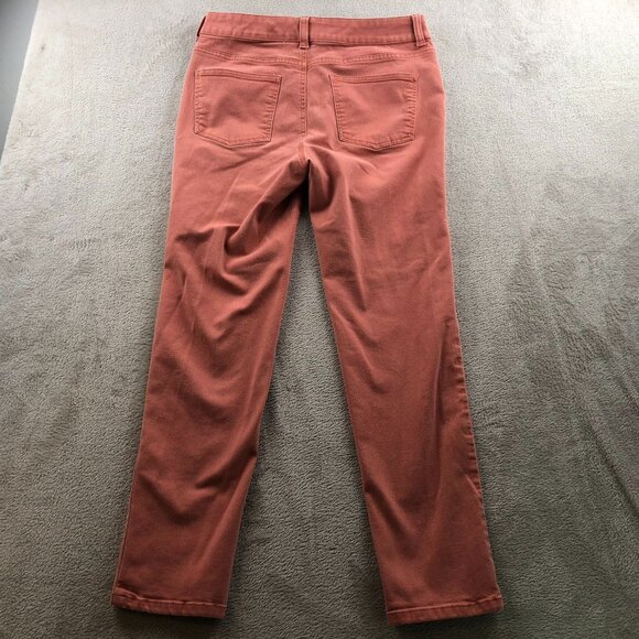 Talbots Women's Jeans Size 4 Simply Flattering Ankle Skinny Casual Coral Travel - Picture 14 of 14